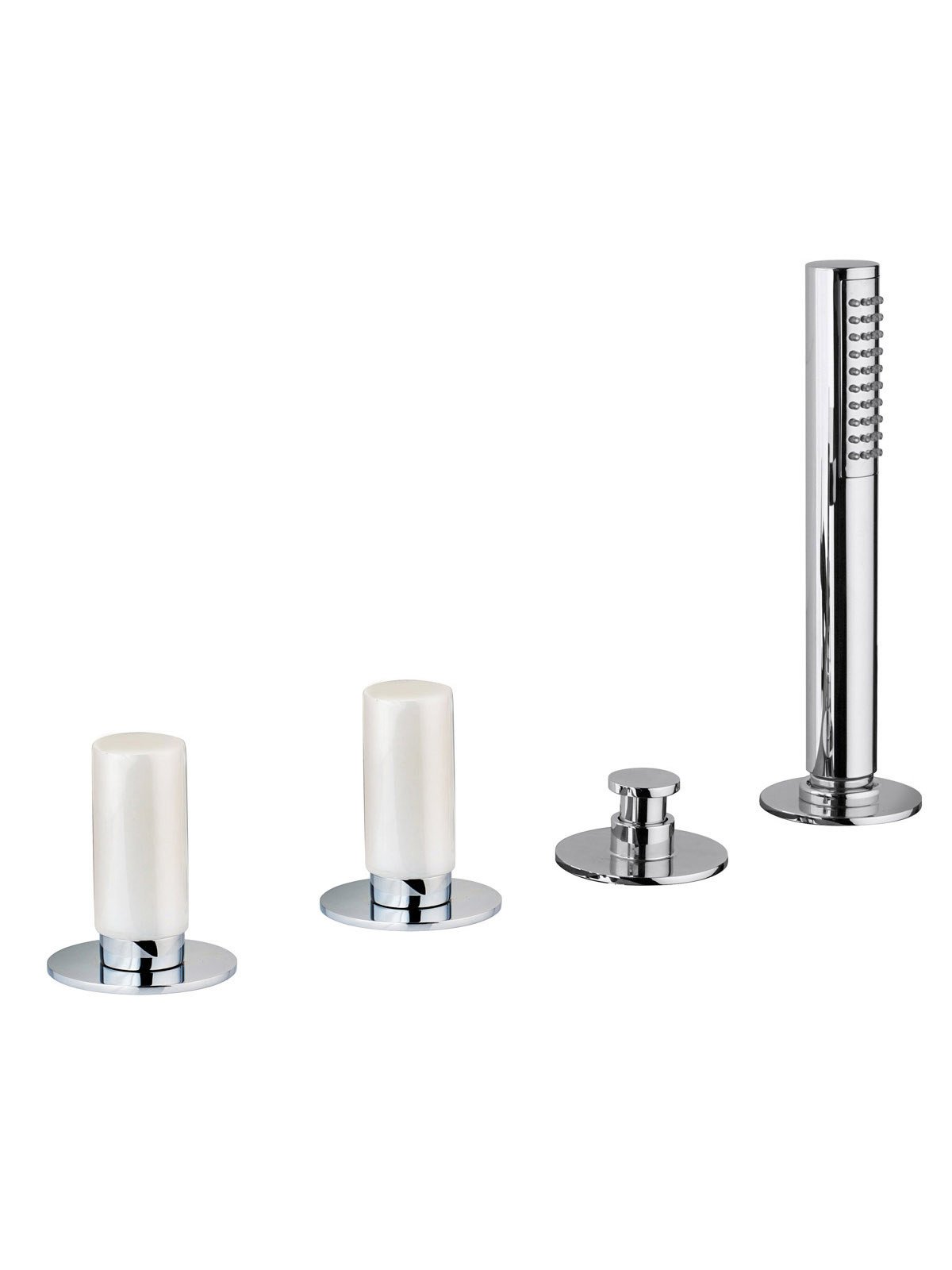 Batteria per bordo vasca senza bocca