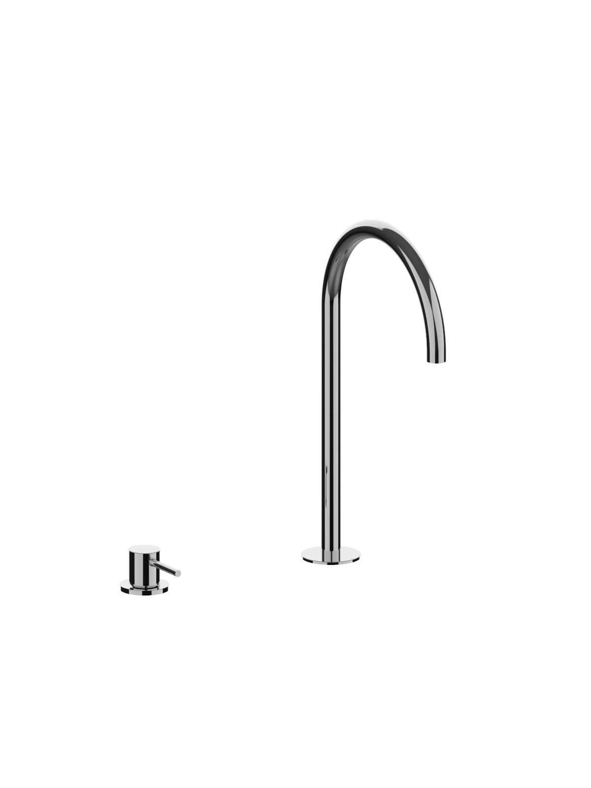 Lavabo con comando remoto