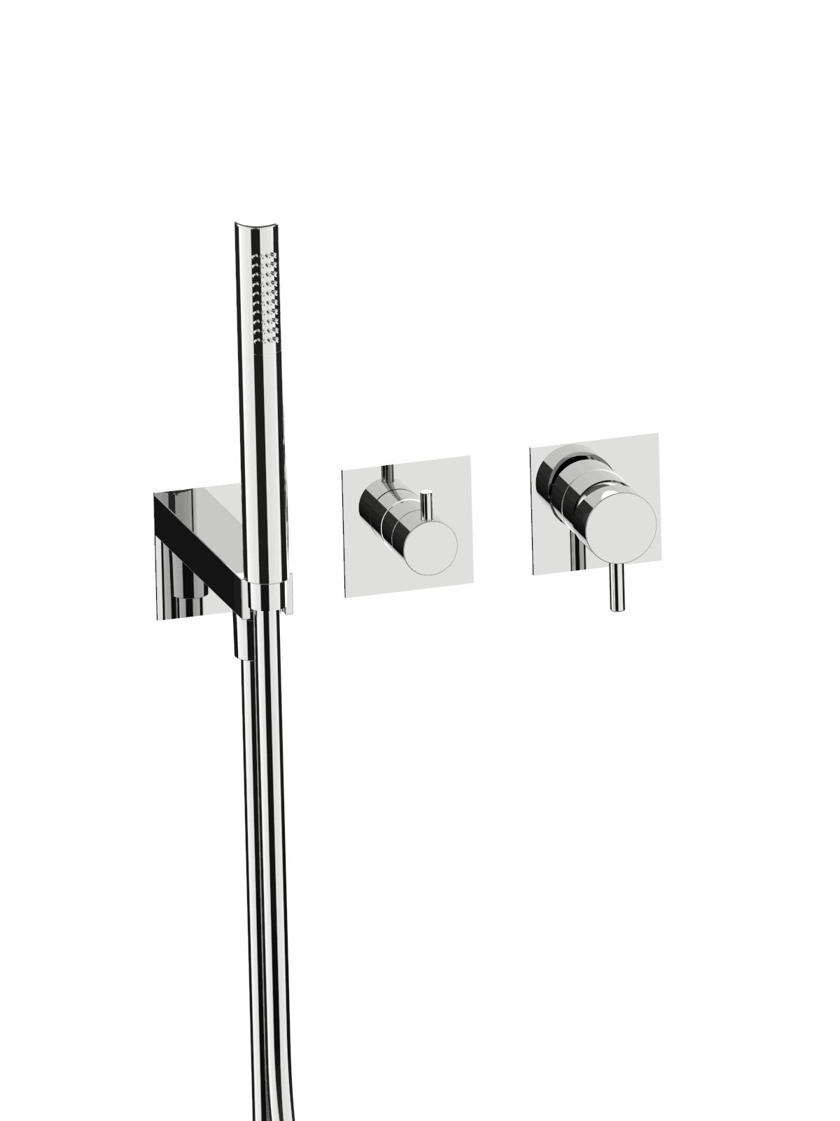 Parte esterna visibile monocomando vasca incasso deviatore ceram