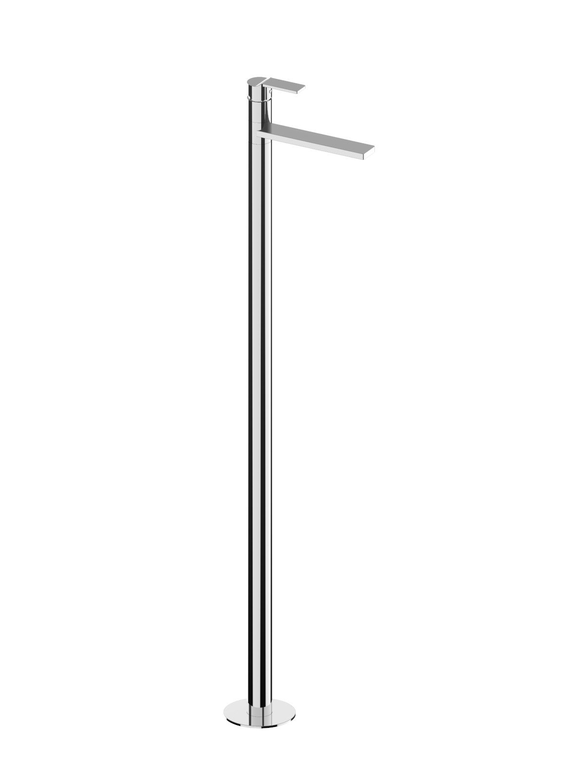 Parte esterna visibile lavabo senza scarico a pavimento