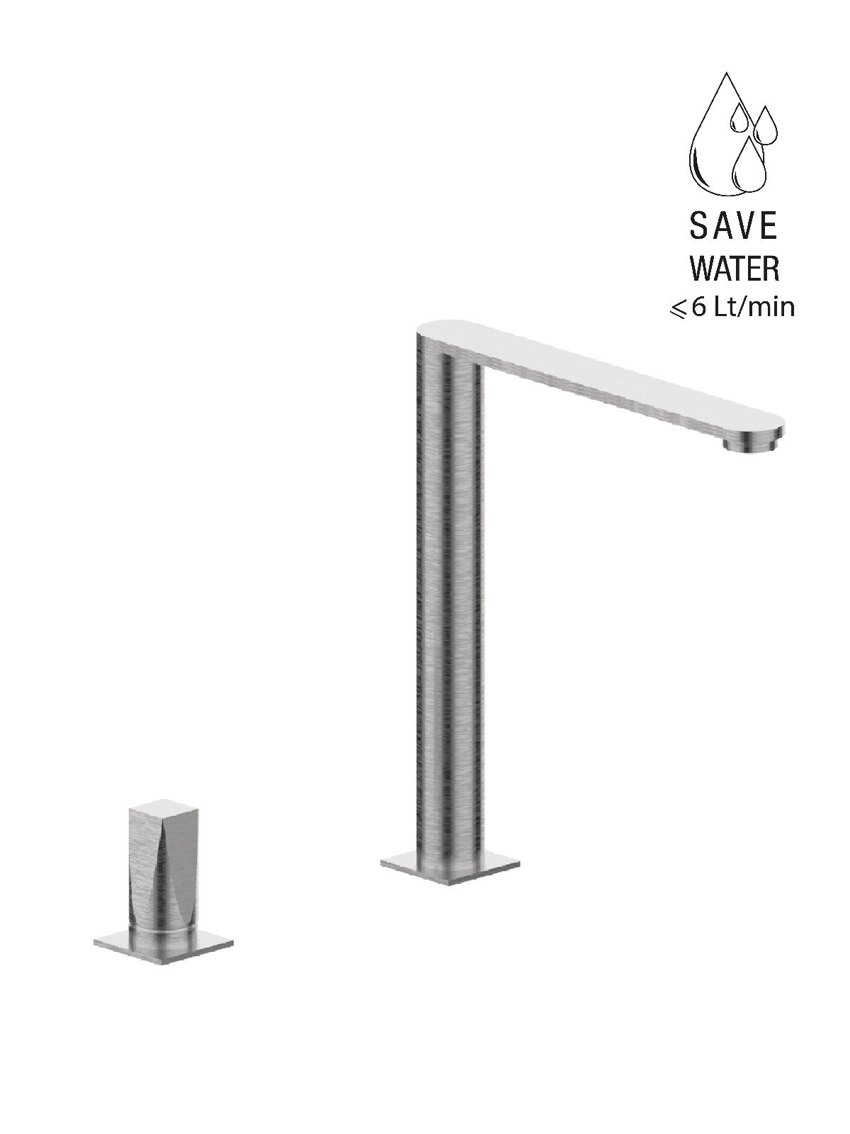 Lavabo con comando remoto