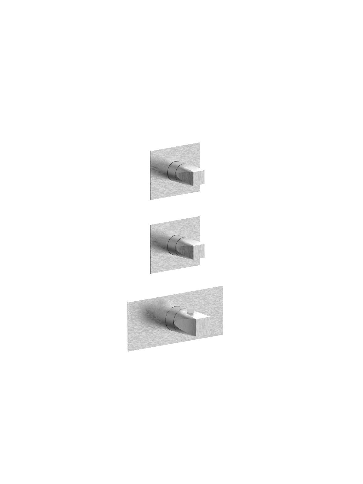 Parte esterna visibile incasso termostatico collettore 2 vie