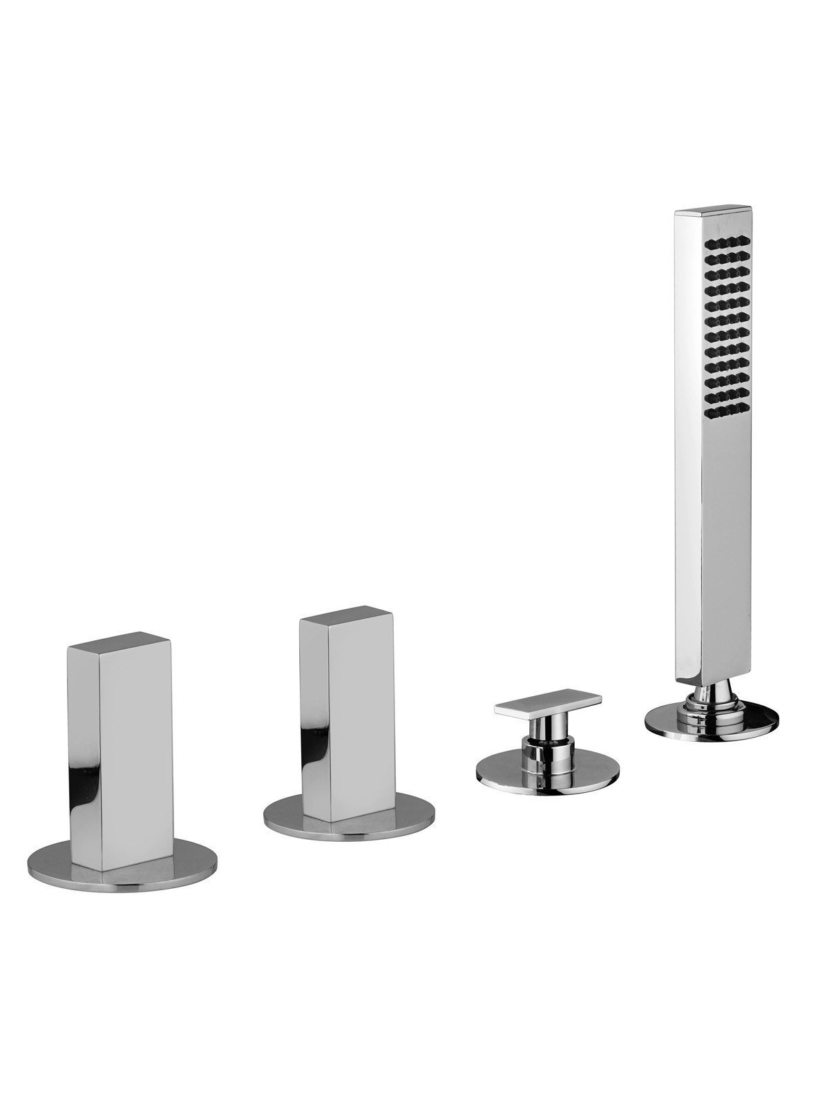 Batteria per bordo vasca senza bocca