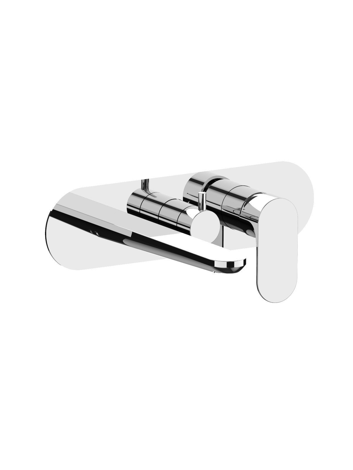 Parte esterna monocomando vasca incasso