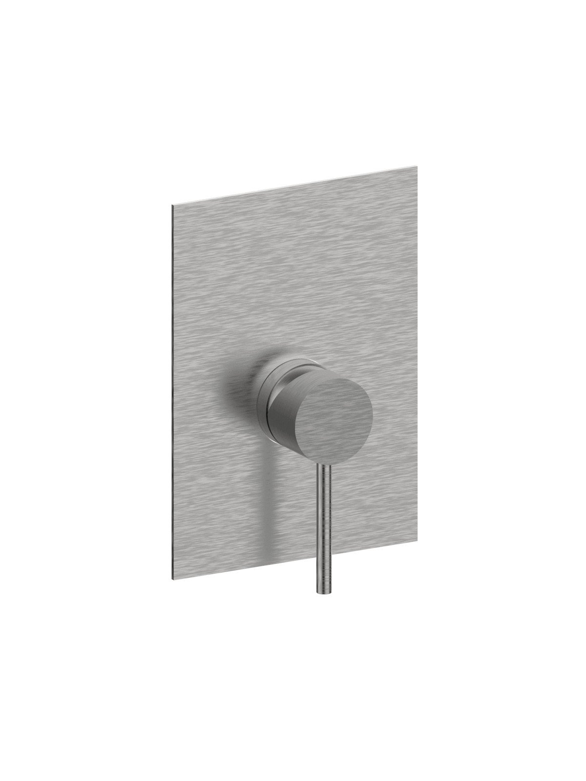 Parte esterna visibile monocomando incasso 1 via