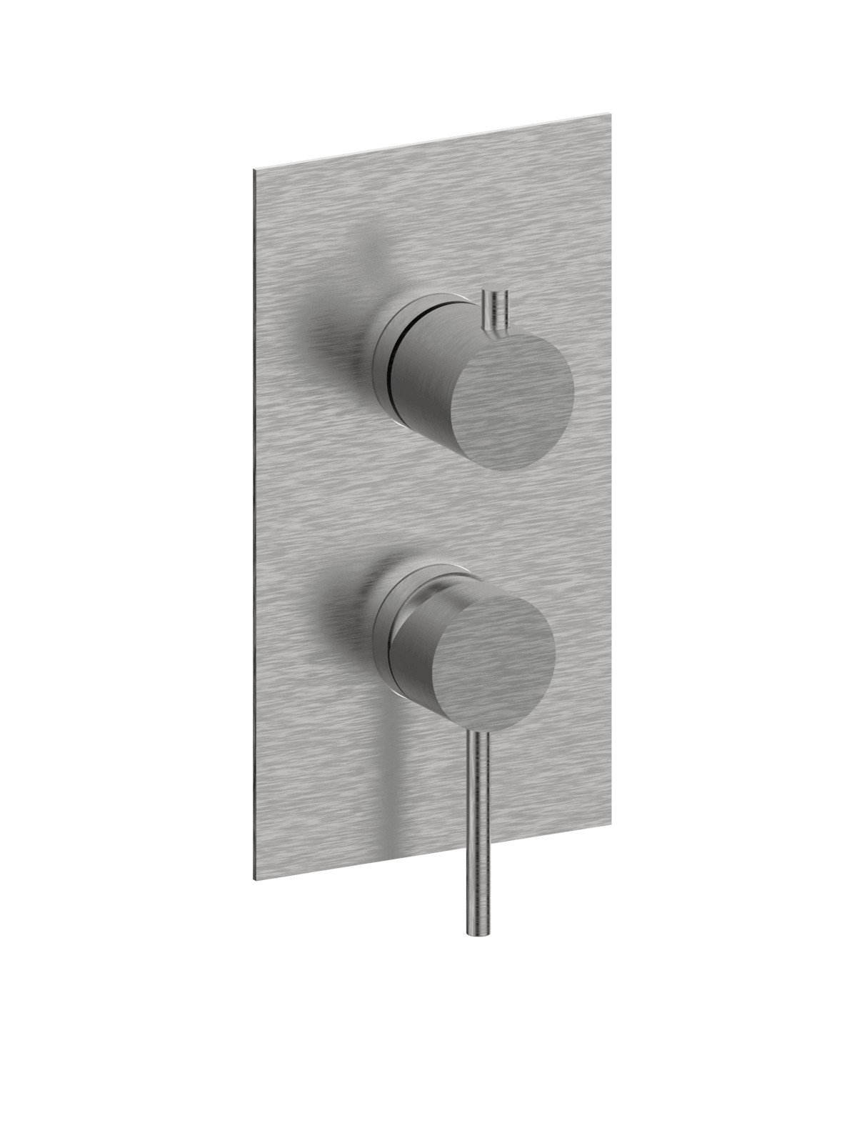 Parte esterna visibile monocomando incasso 3 vie