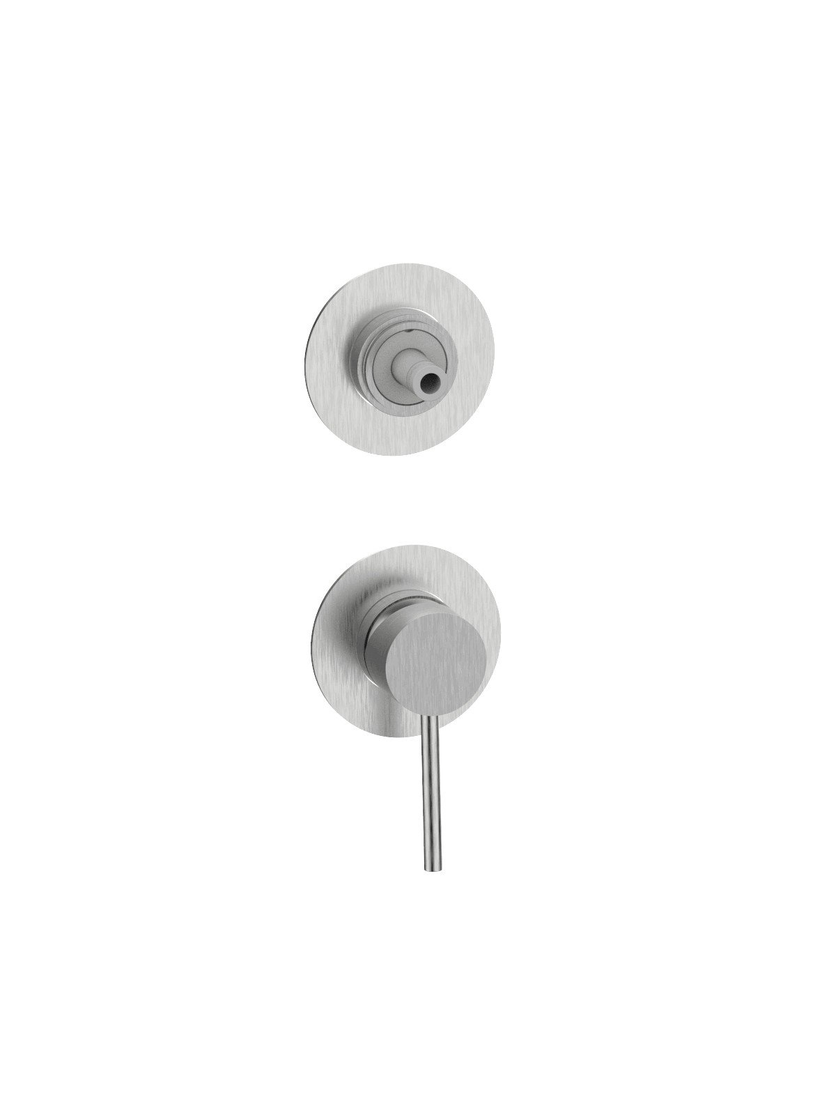 Parte esterna visibile monocomando incasso deviatore ceramici 2