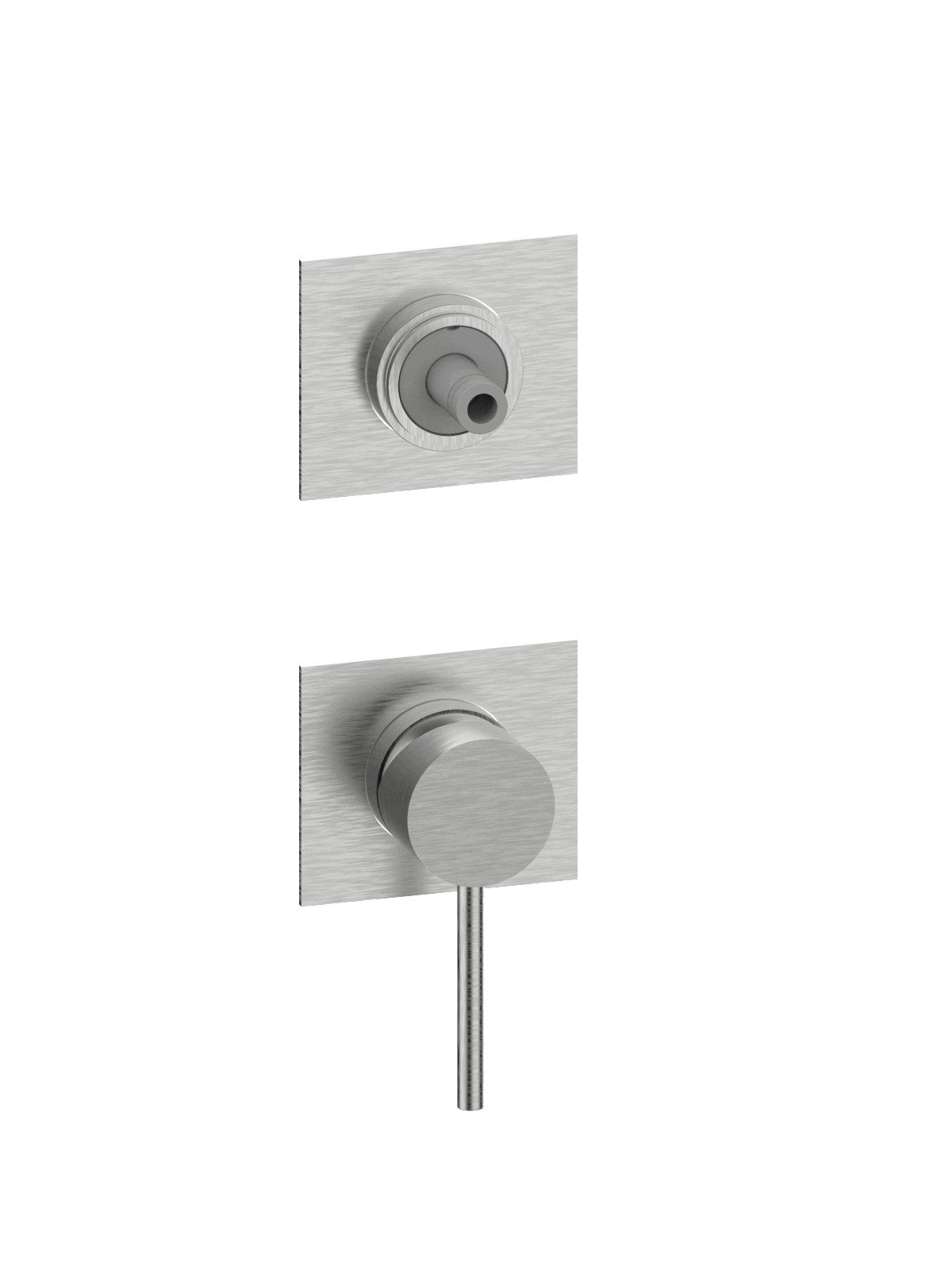 Parte esterna visibile monocomando incasso deviatore ceramici 3