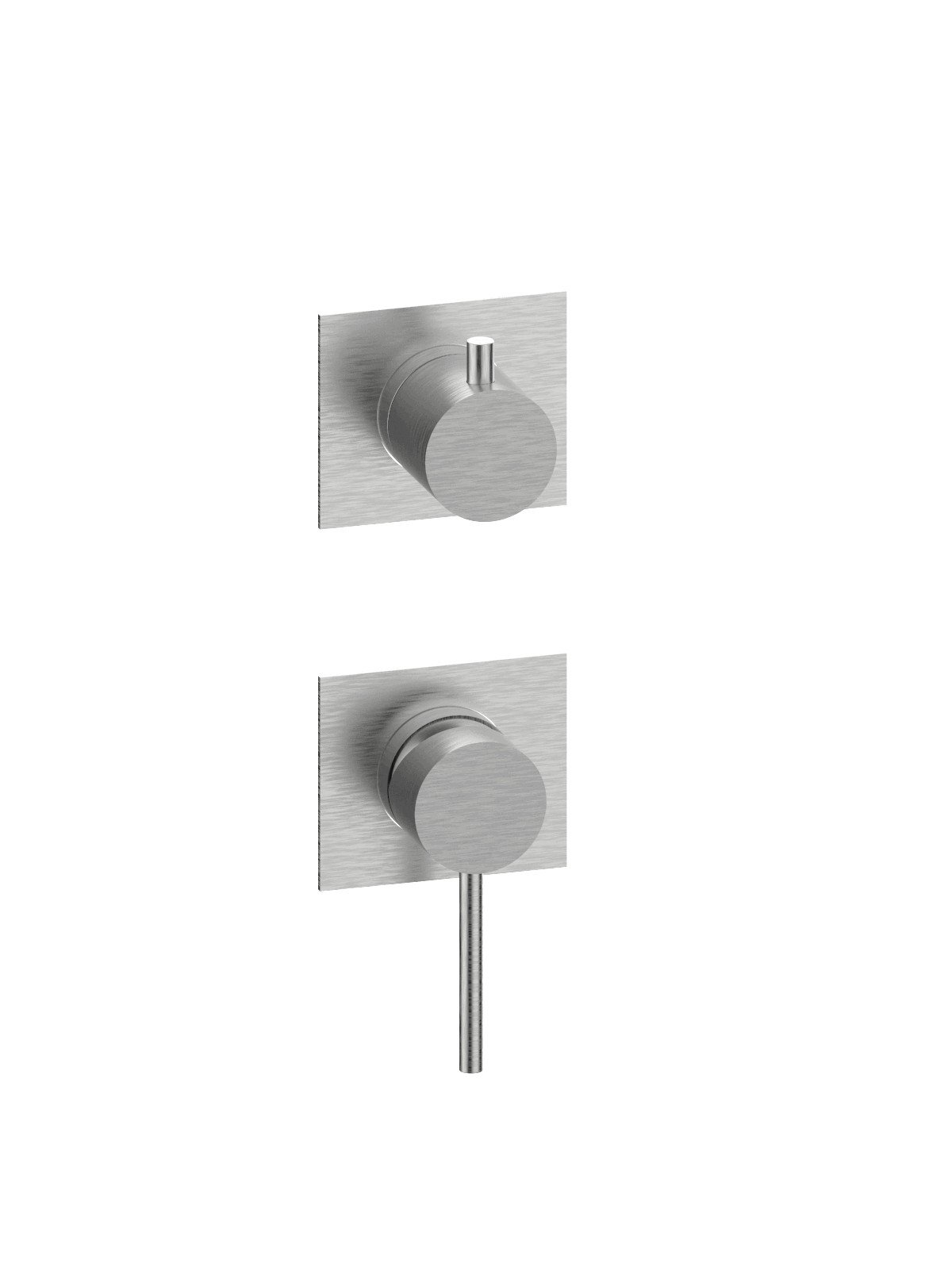 Parte esterna visibile monocomando incasso deviatore ceramici 3