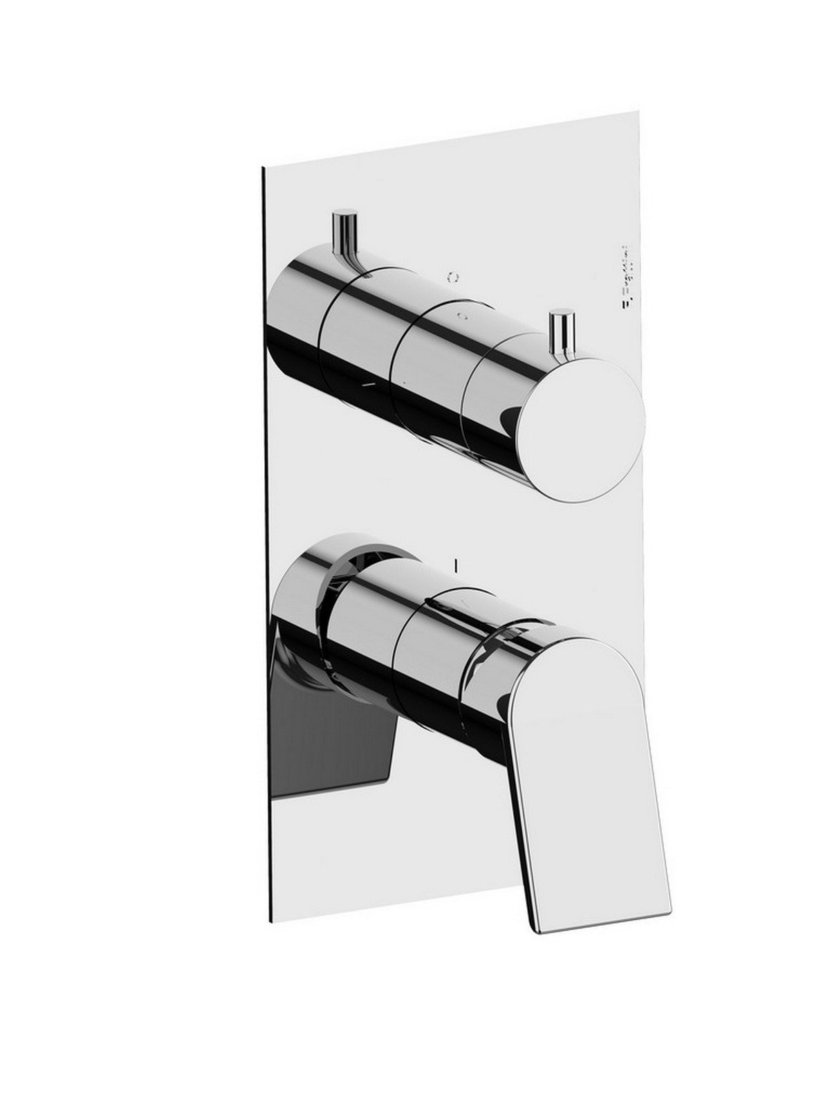 Parte esterna visibile monocomando incasso con deviatore a disch