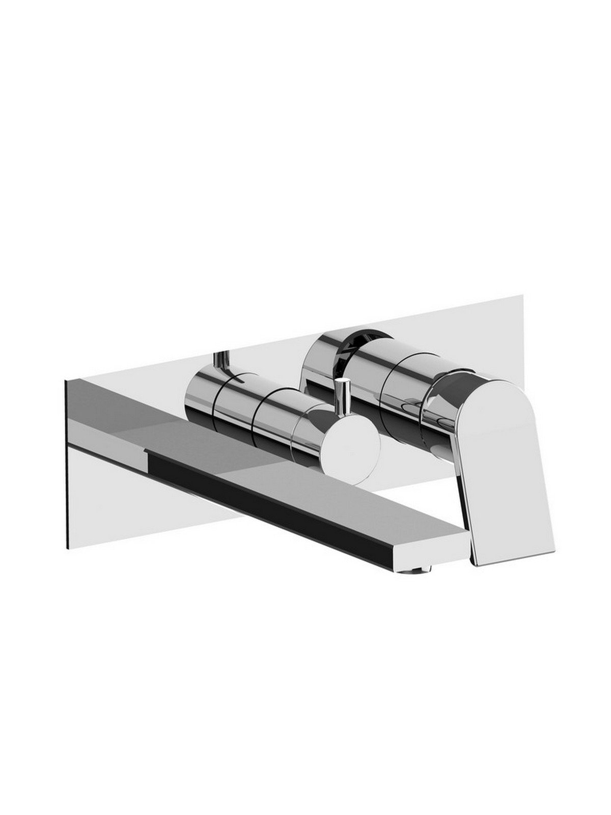 Parte esterna visibile monocomando vasca incasso