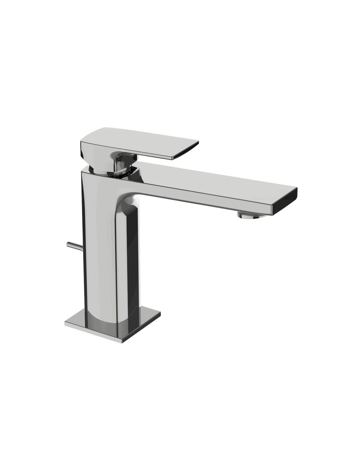Monocomando per lavabo con scarico