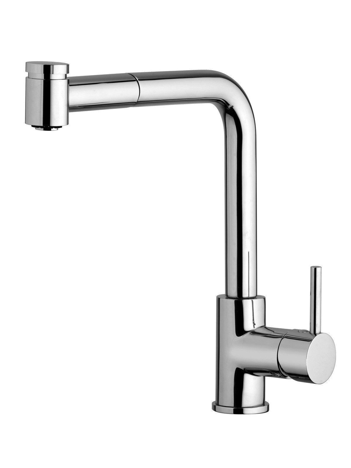 Monocomando lavello monoforo doccetta estraibile