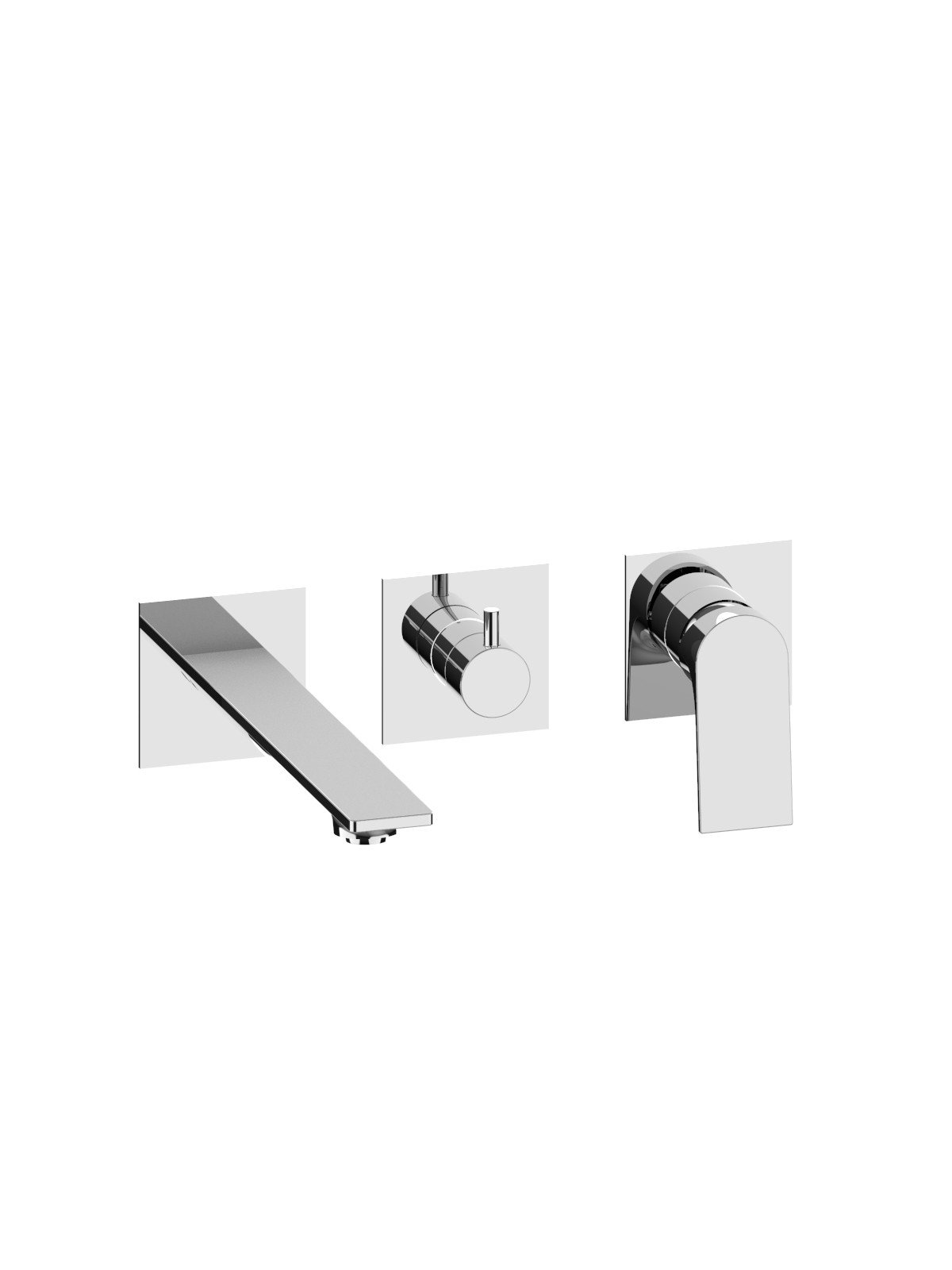 Parte esterna visibile monocomando vasca incasso deviatore ceram