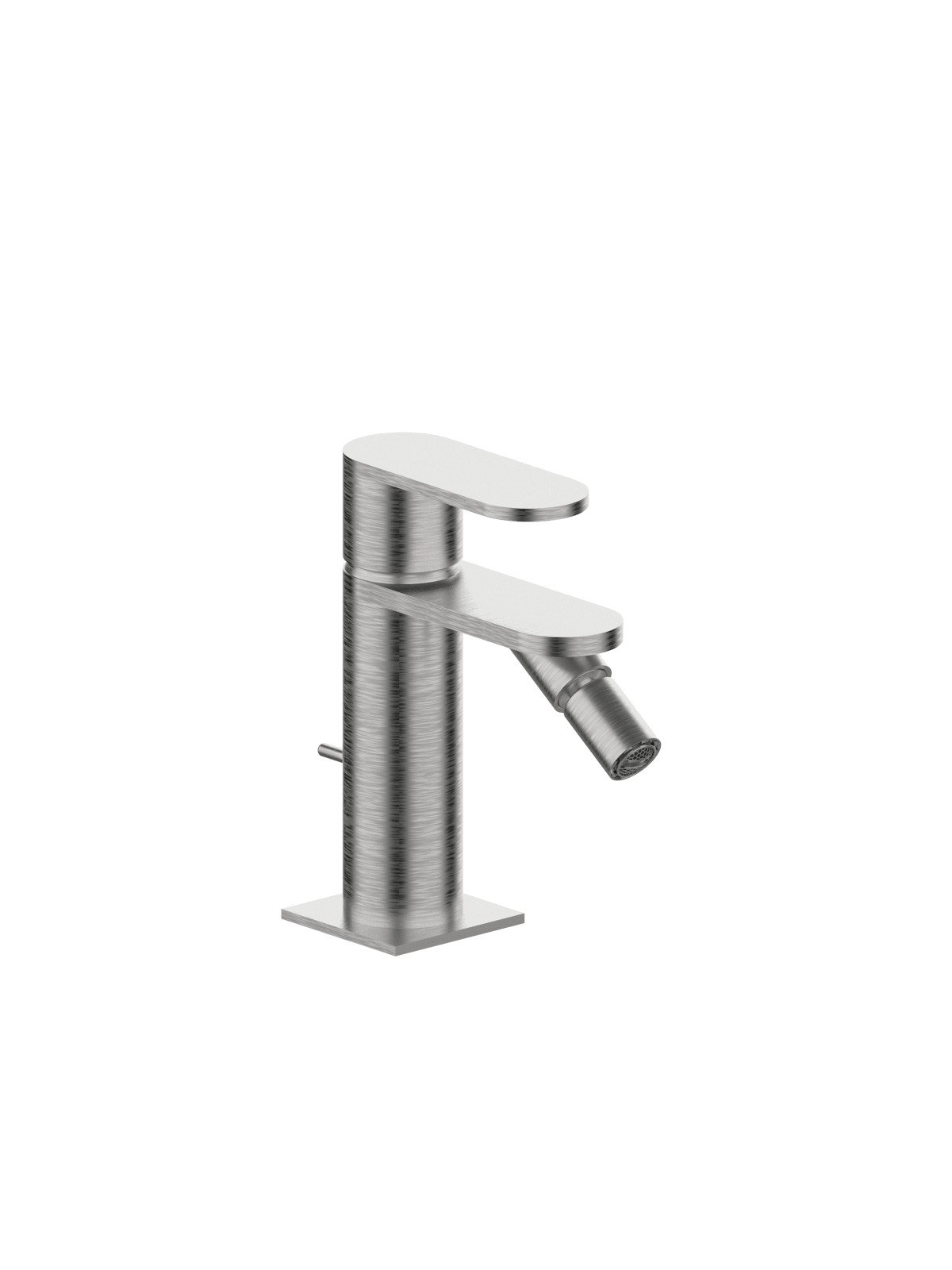 Monocomando per bidet con scarico
