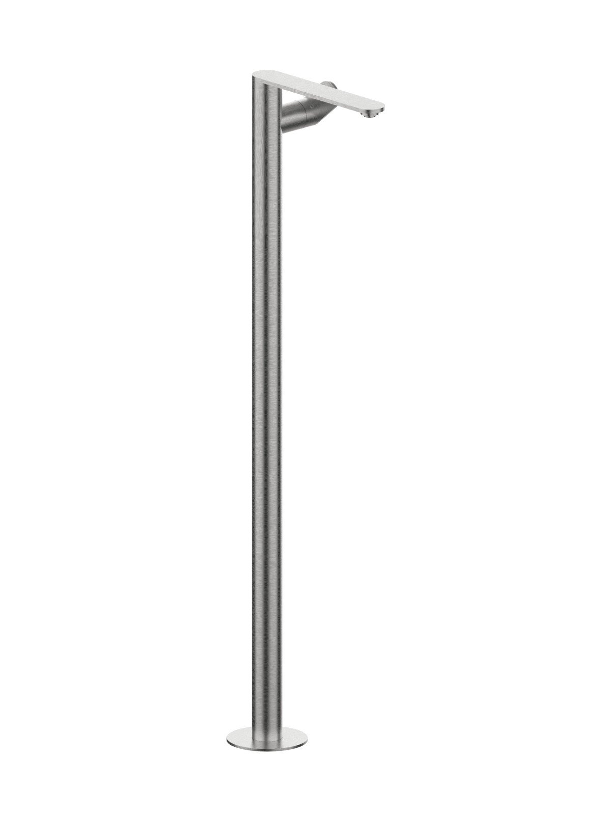 Parte esterna monocomando lavabo pavimento senza scarico