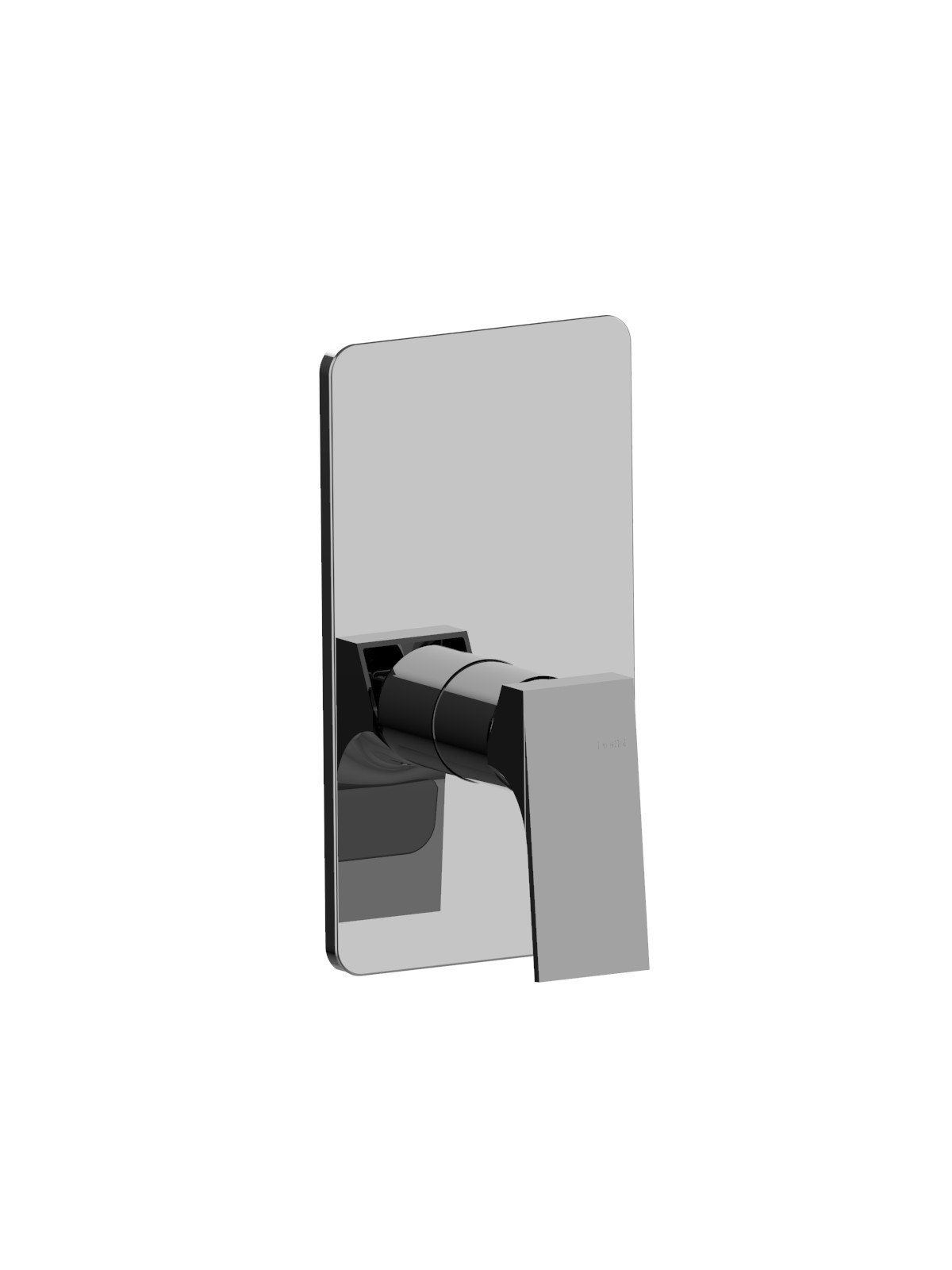 Parte esterna monocomando incasso 1 via
