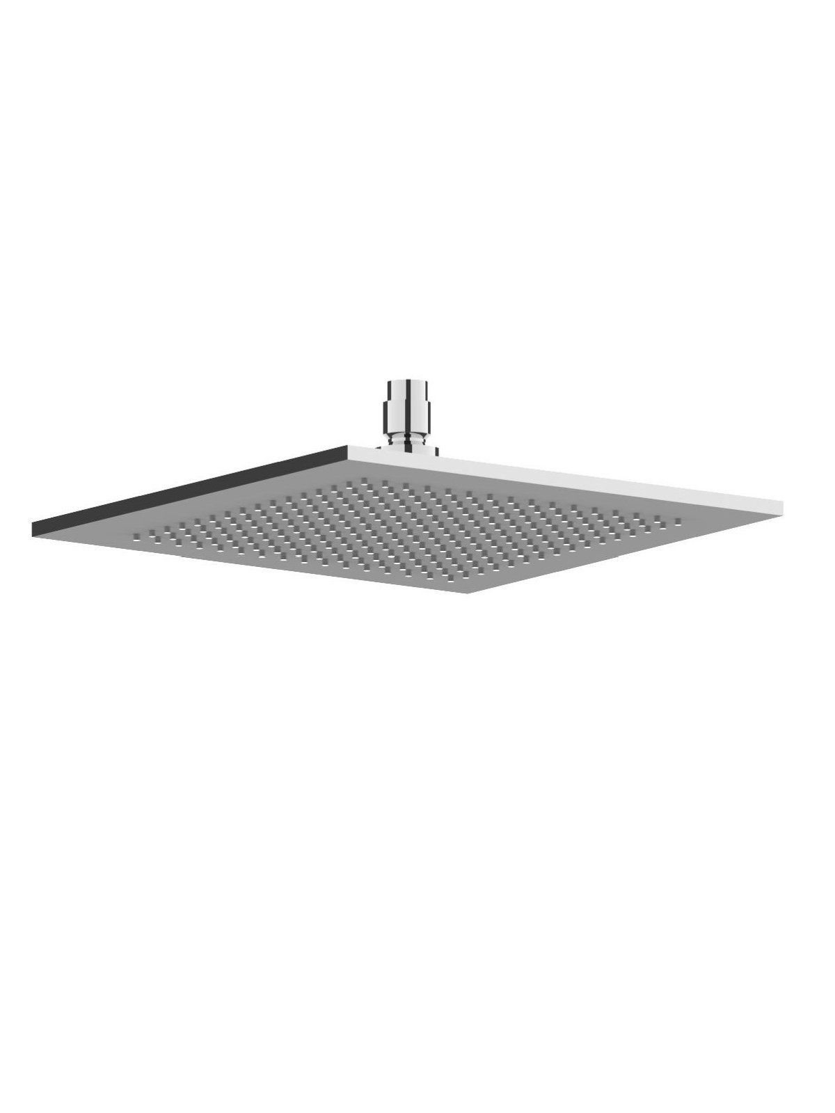 Soffione anticalcareo in ottone 30x30 cm