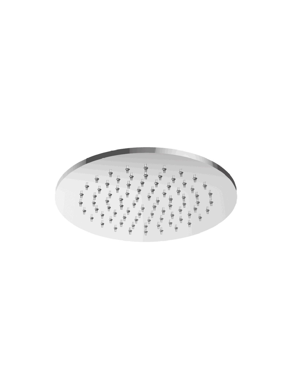 Soffione anticalcareo in acciaio inox Ø22 cm