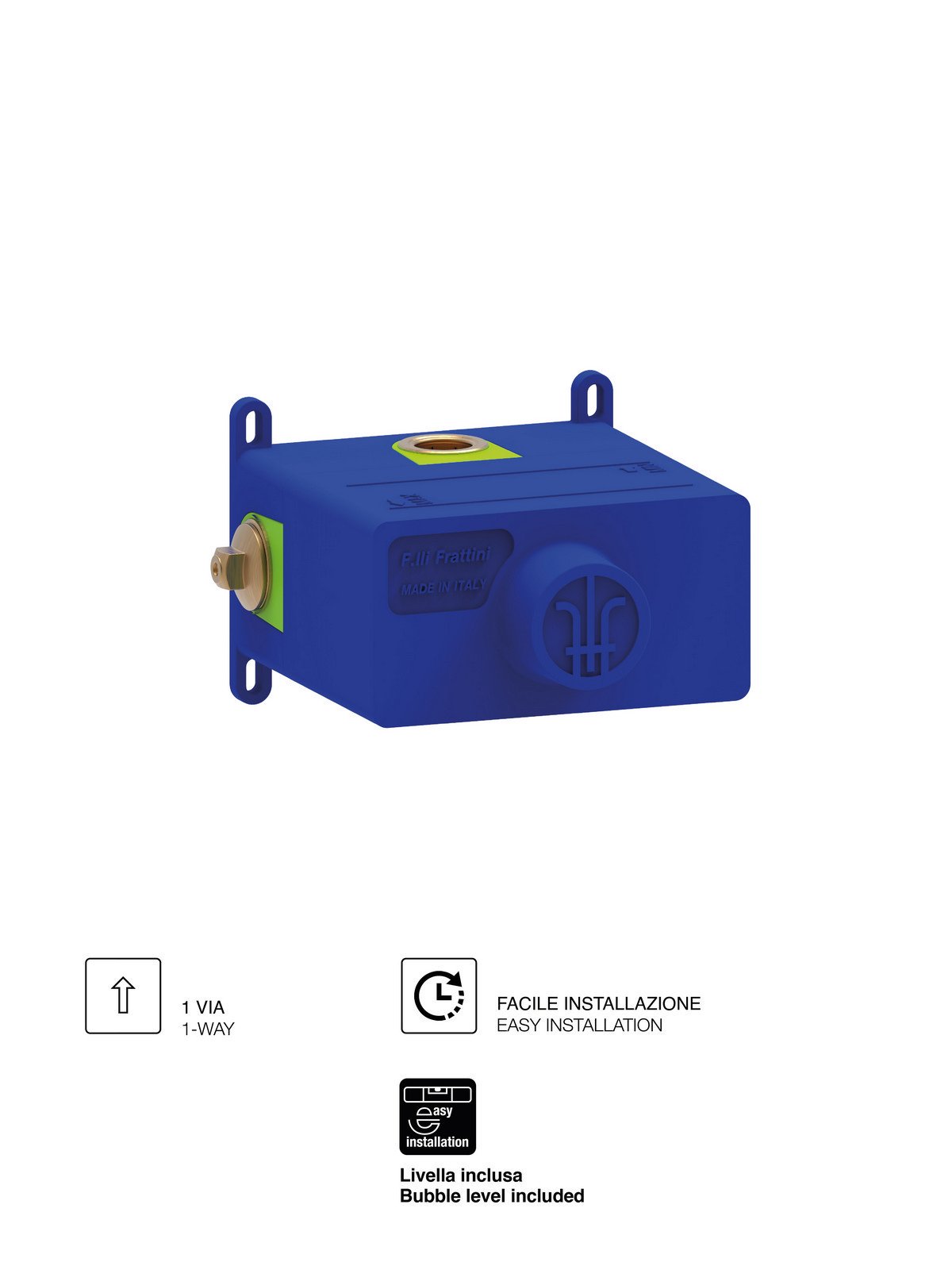 Corpo incasso meccanico universale con miscelazione progressiva