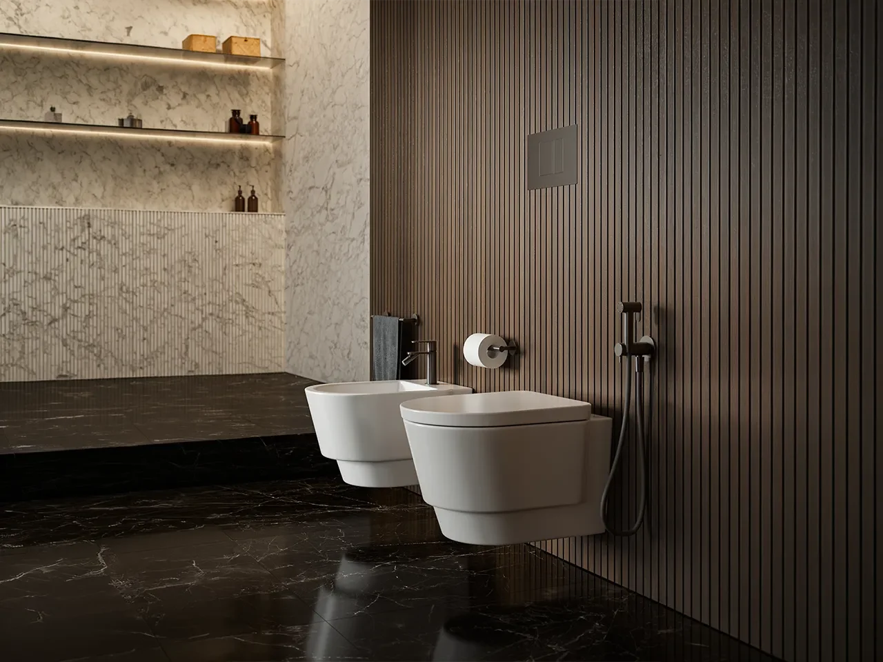 Linea, design essenziale in acciaio inox 316L