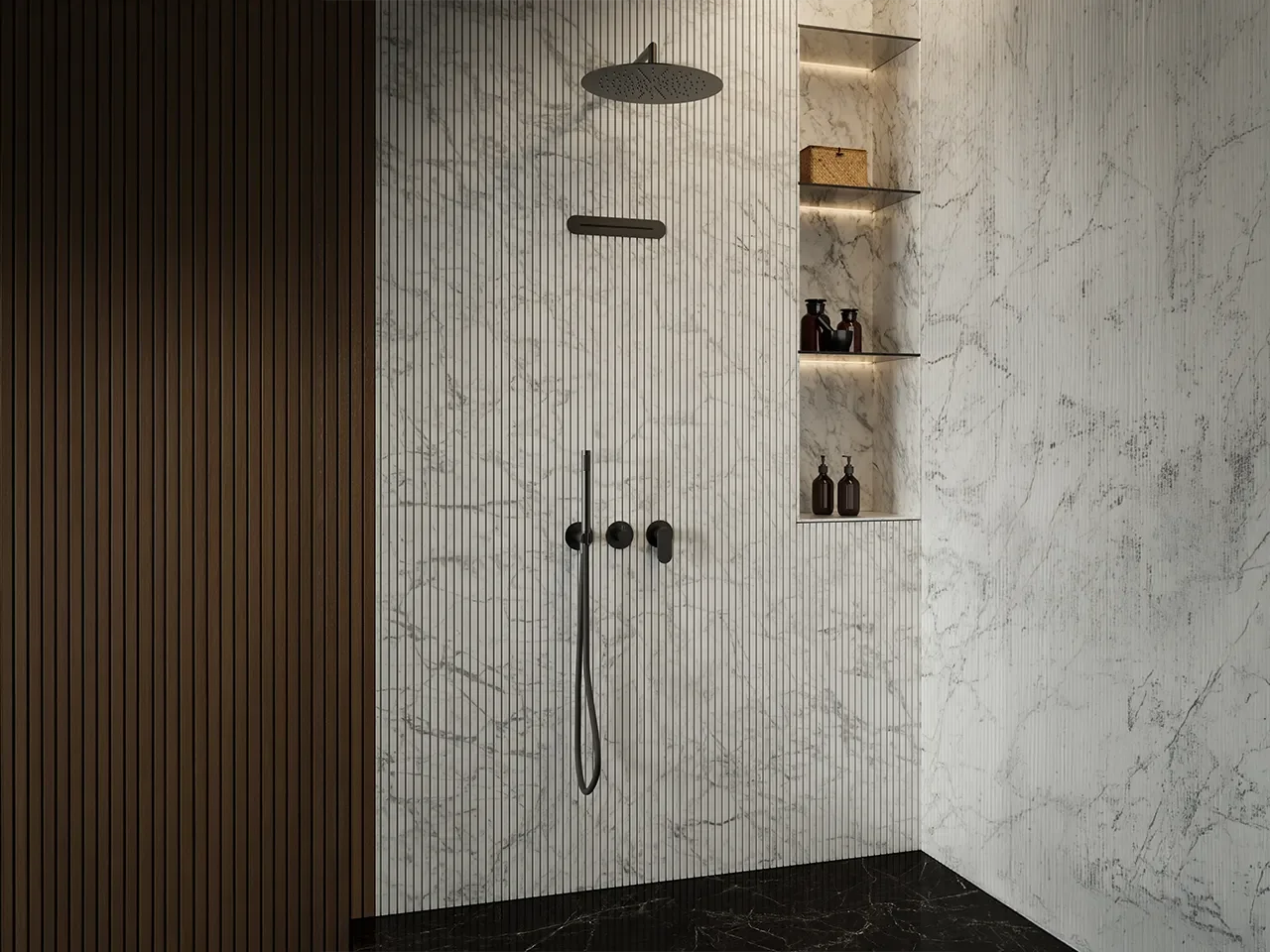 Linea, design essenziale in acciaio inox 316L
